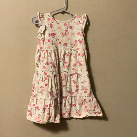 The Children's Place Cream Ruffled Tiered Sundress - Picture 3 of 6